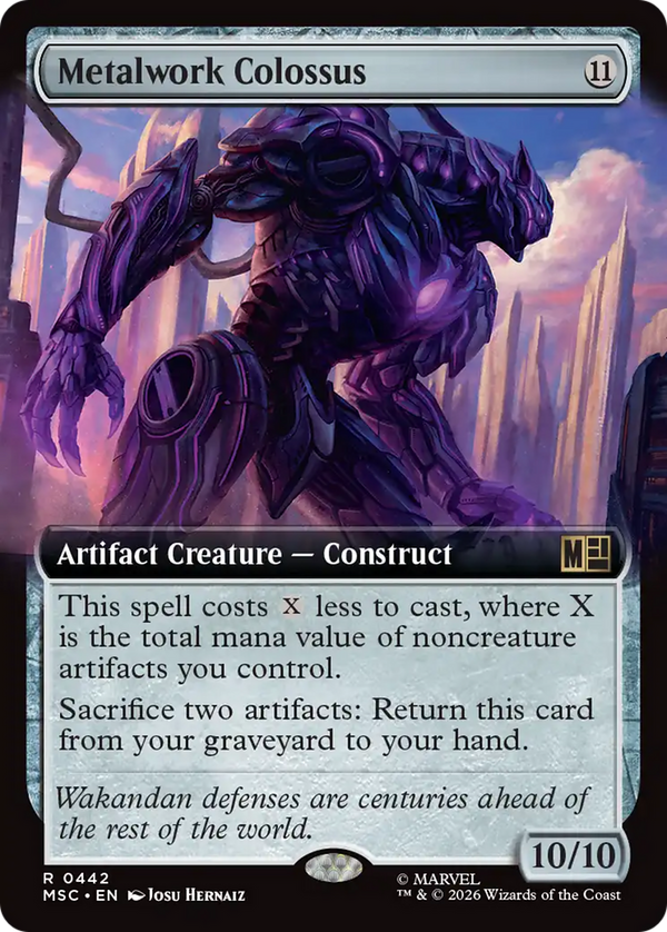 Metalwork Colossus - Extended Art (MSC) (Pre-Order)