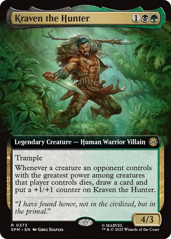 Kraven the Hunter - Extended Art (SPM)