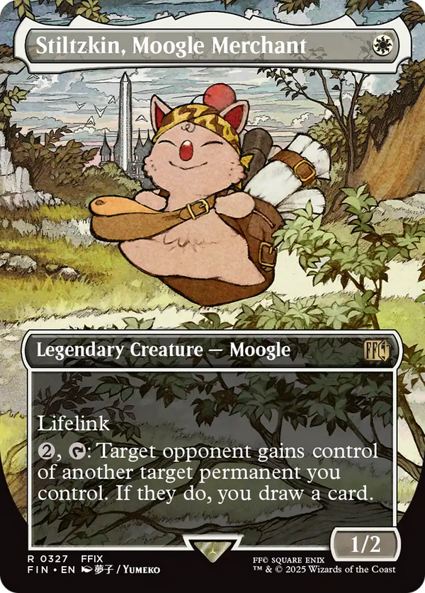 Stiltzkin, Moogle Merchant - Borderless (FIN)