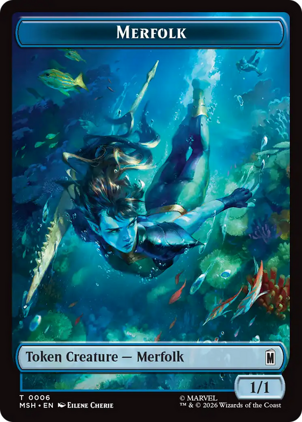 Merfolk // Doombot Token (TMSH)