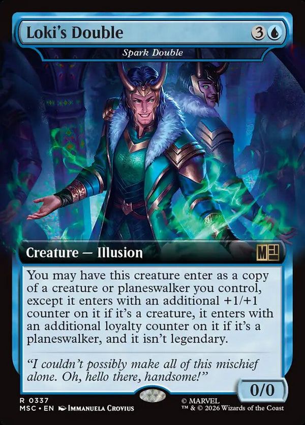 Loki's Double // Spark Double - Extended Art (MSC)