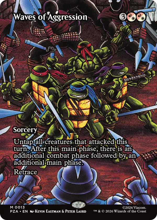 Waves of Aggression - Borderless (PZA)