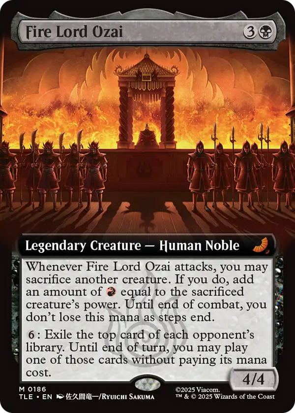 Fire Lord Ozai - Extended Art (TLE)