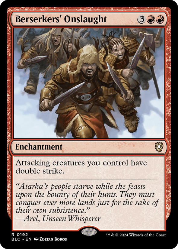 Berserkers' Onslaught (BLC)