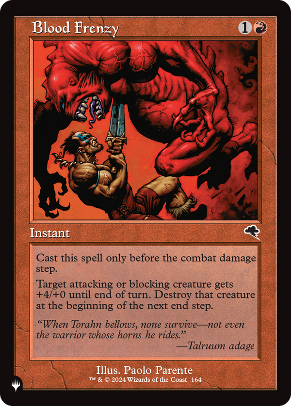 Blood Frenzy - TMP Reprint (PLST)