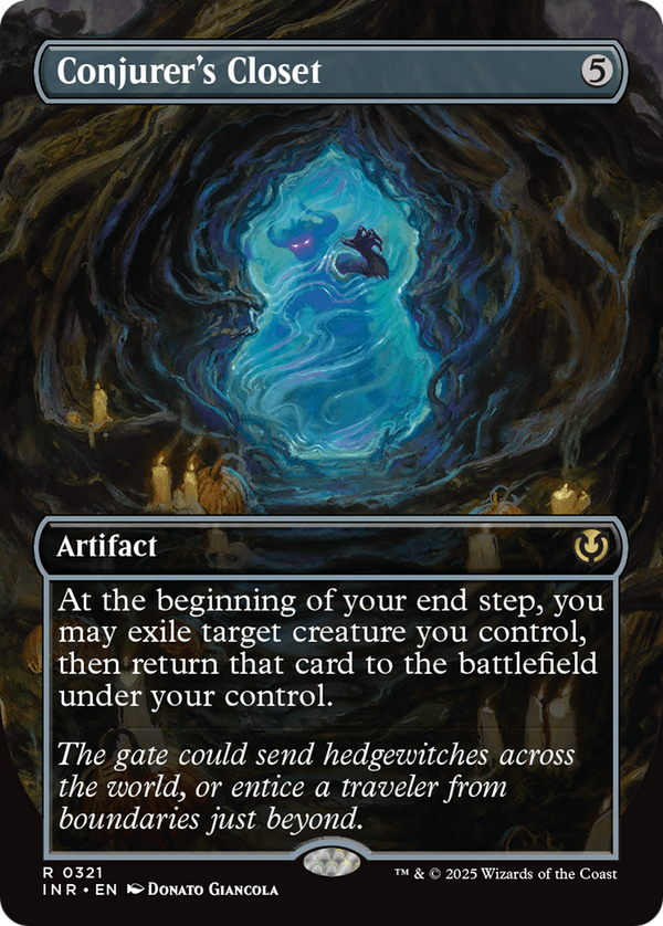 Conjurer's Closet - Borderless (INR)