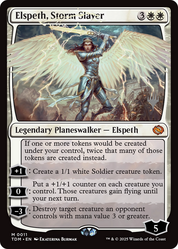 Elspeth, Storm Slayer - Promo Pack (PTDM)
