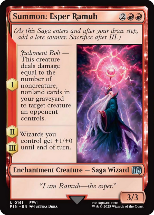 Summon: Esper Ramuh (FIN)