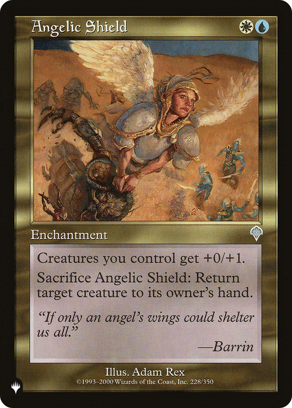 Angelic Shield - INV Reprint (PLST)