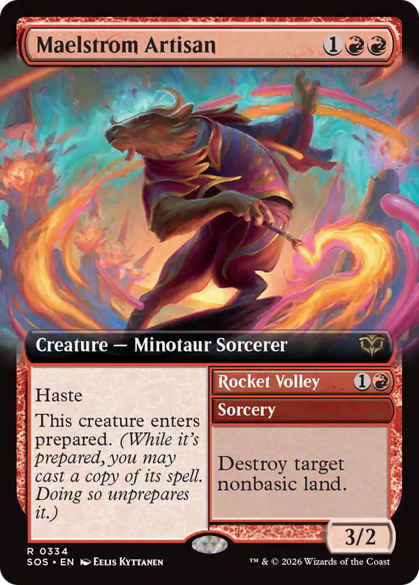 Maelstrom Artisan // Rocket Volley - Extended Art (SOS)