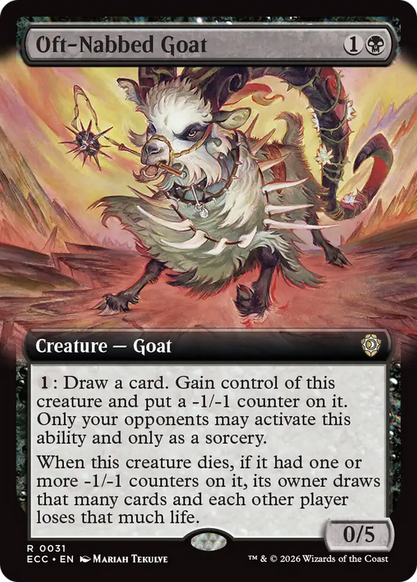Oft-Nabbed Goat - Extended Art (ECC)