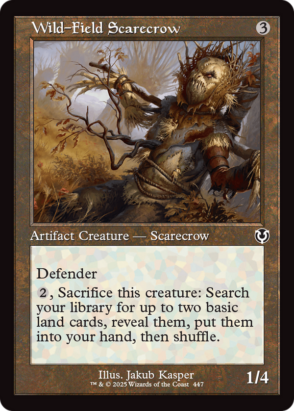 Wild-Field Scarecrow - Retro Frame (INR)