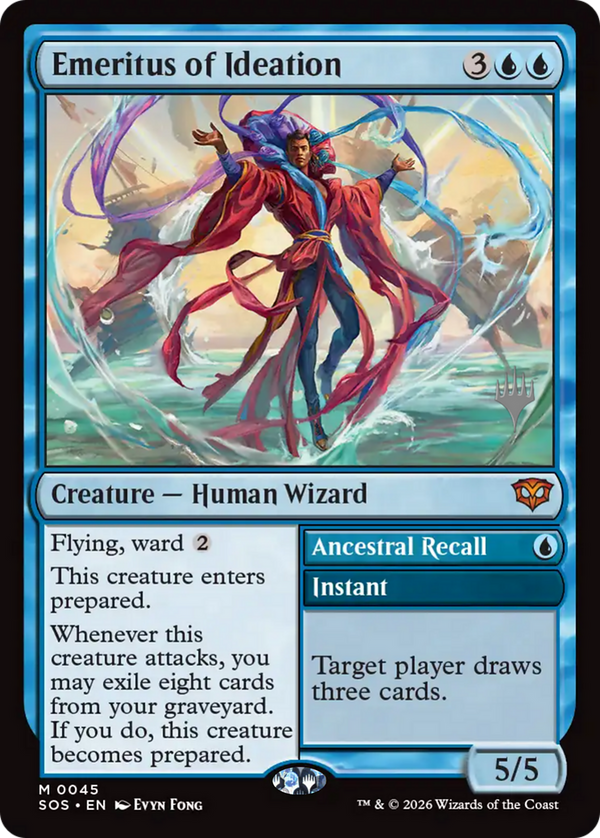 Emeritus of Ideation // Ancestral Recall - Promo Pack (PSOS)