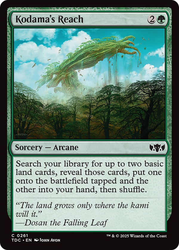 Kodama's Reach (TDC)