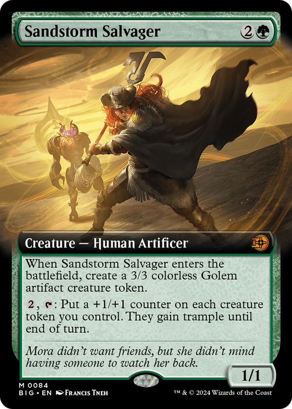 Sandstorm Salvager - Extended Art (BIG)