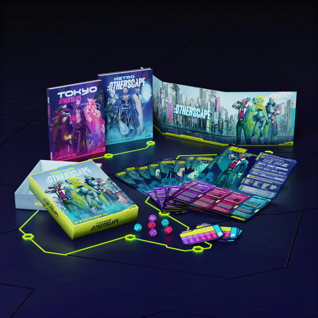 Otherscape Rpg 401 Games Canada - Otherscape RPG - Tokyo:Otherscape Box Set