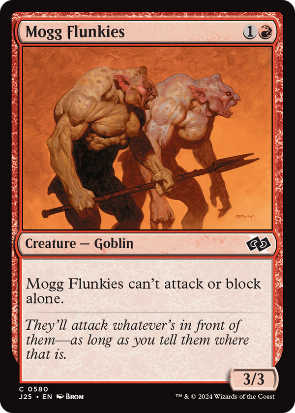 Mogg Flunkies (J25)