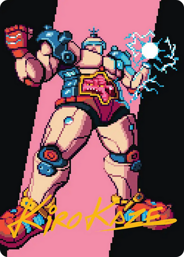 Krang, the All-Powerful // Krang, the All-Powerful (ATMT) - Gold Stamped Art Card