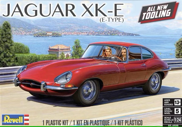 Revell - 1961 Jaguar XK-E (E-Type) 1/24 [85-4509]