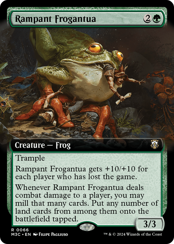 Rampant Frogantua - Extended Art (M3C)