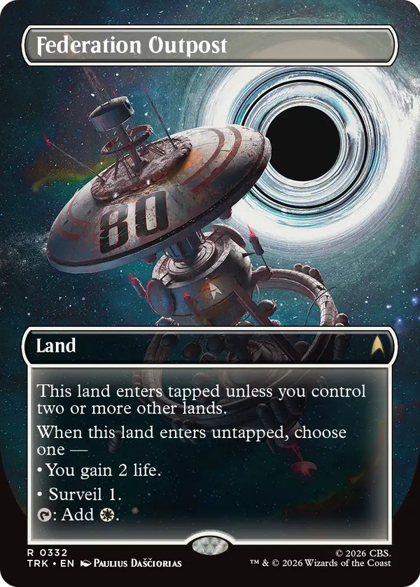 Federation Outpost - Borderless (TRK) (Pre-Order)