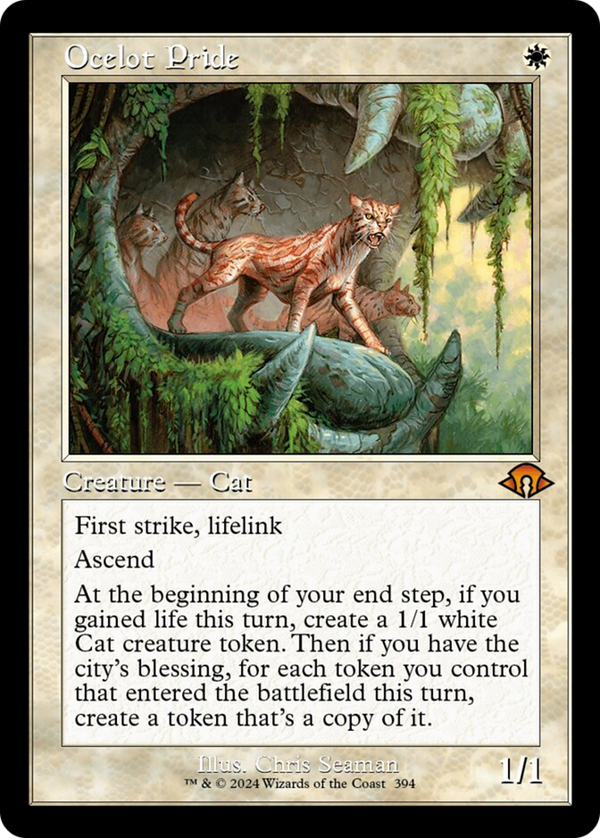 Ocelot Pride - Retro Frame (MH3)