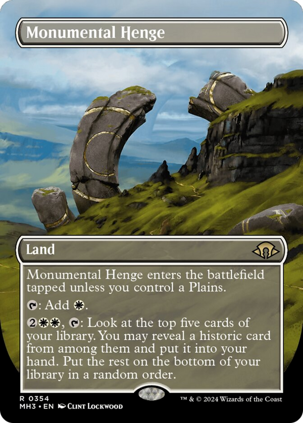Monumental Henge - Borderless (MH3)