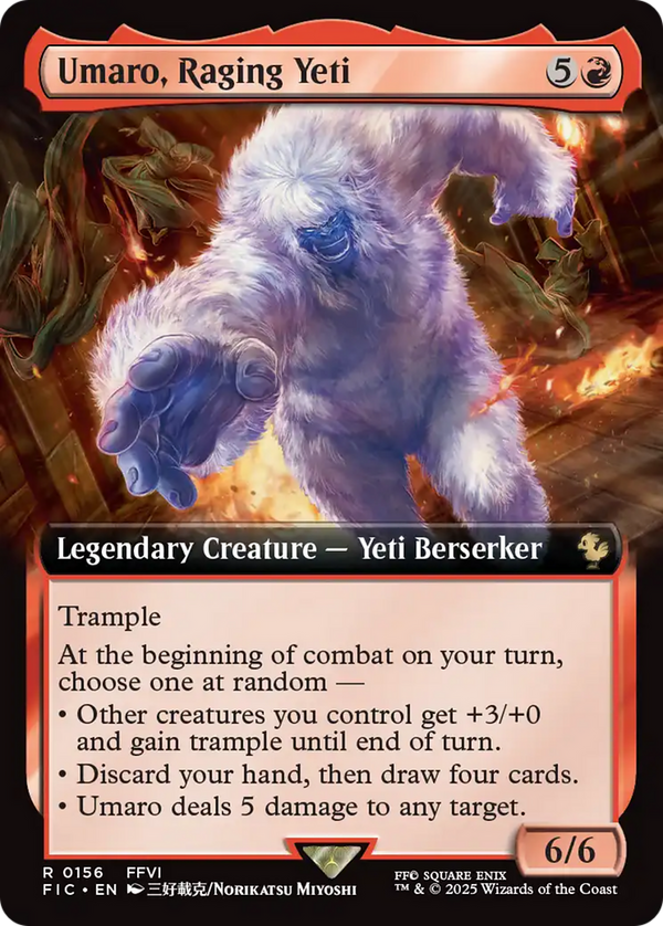 Umaro, Raging Yeti - Extended Art (FIC)