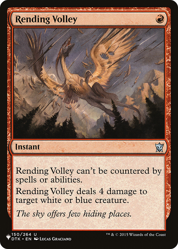 Rending Volley - DTK Reprint (PLST)