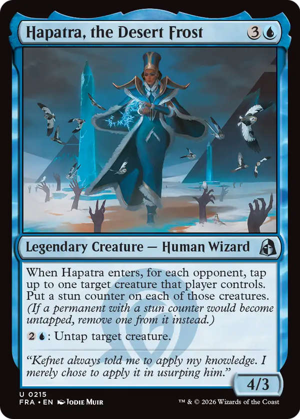Hapatra, the Desert Frost (FRA) (Pre-Order)