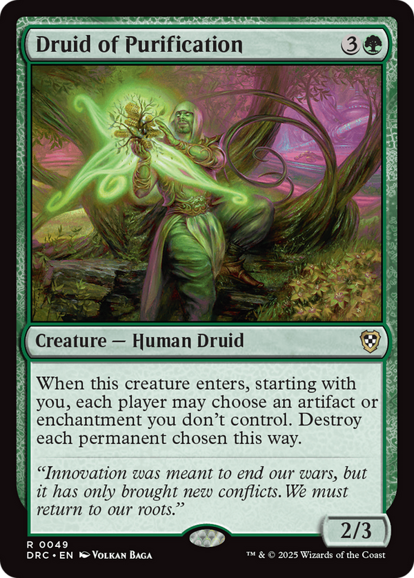 Druid of Purification (DRC)