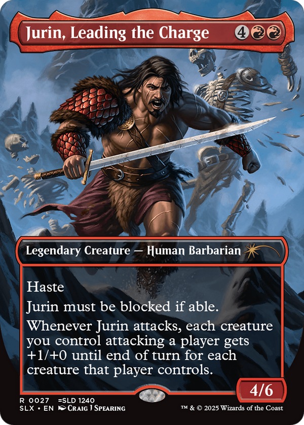 Jurin, Leading the Charge - Borderless (SLX)