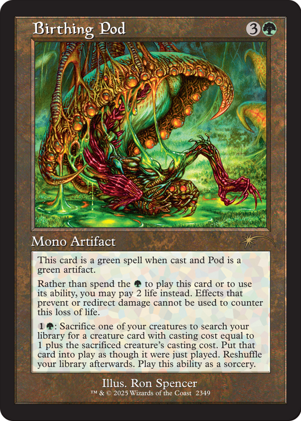 Birthing Pod - Back in My Day! (SLD)