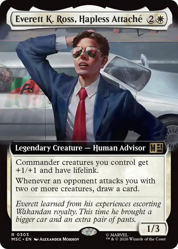 Everett K. Ross, Hapless Attaché - Extended Art (MSC) (Pre-Order)