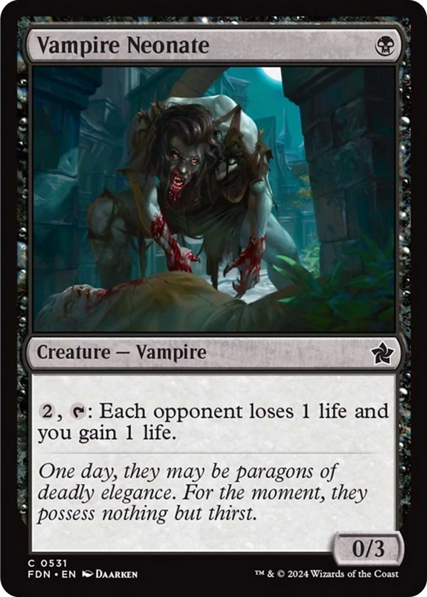 Vampire Neonate (FDN)