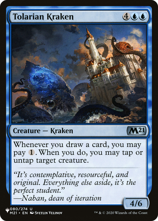 Tolarian Kraken - M21 Reprint (PLST)
