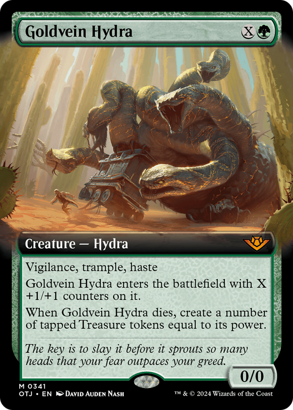 Goldvein Hydra - Extended Art (OTJ)