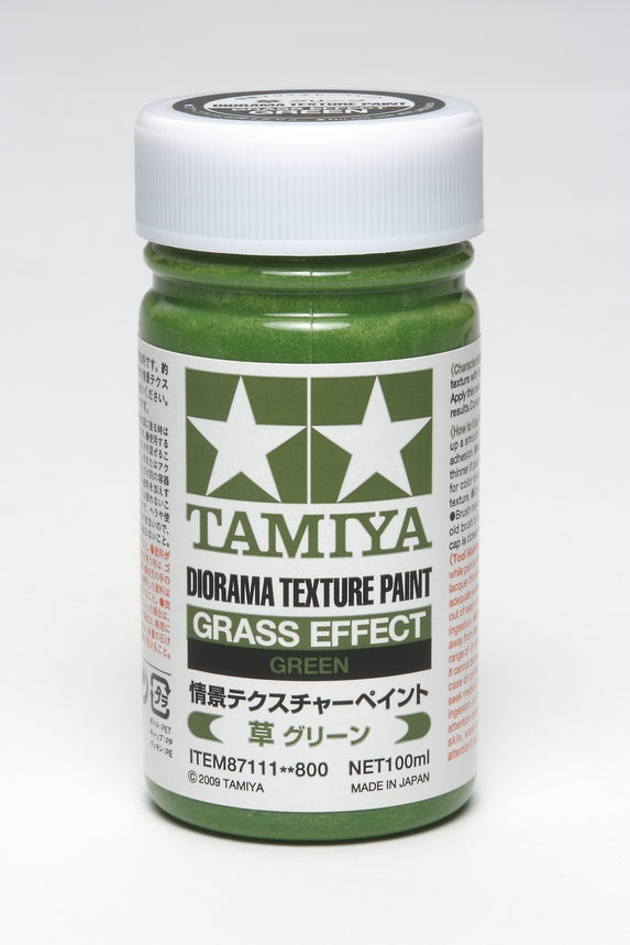 Tamiya - Diorama Texture Paint - Grass Effect: Green (100ml) [87111]