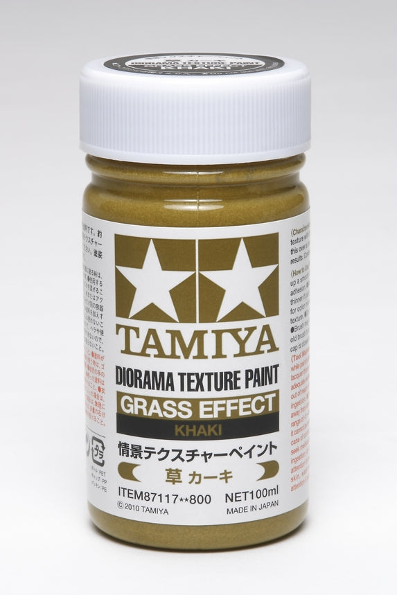 Tamiya - Diorama Texture Paint - Grass Effect: Khaki (100ml) [87117]