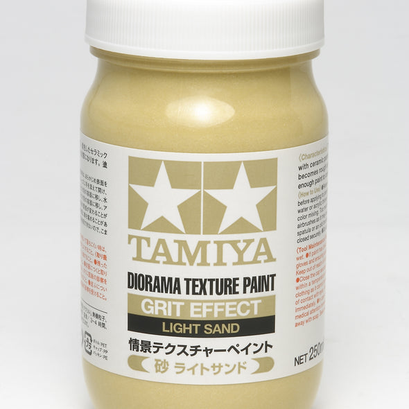 Tamiya - Diorama Texture Paint - Grit Effect: Light Sand (250ml) [87122]