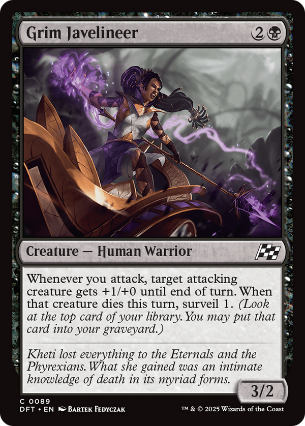 Grim Javelineer (DFT)