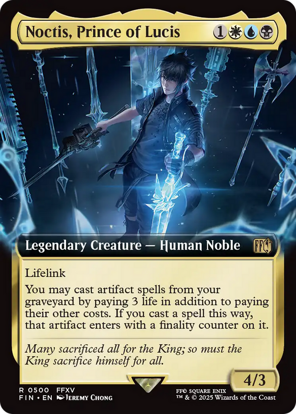 Noctis, Prince of Lucis - Extended Art (FIN)