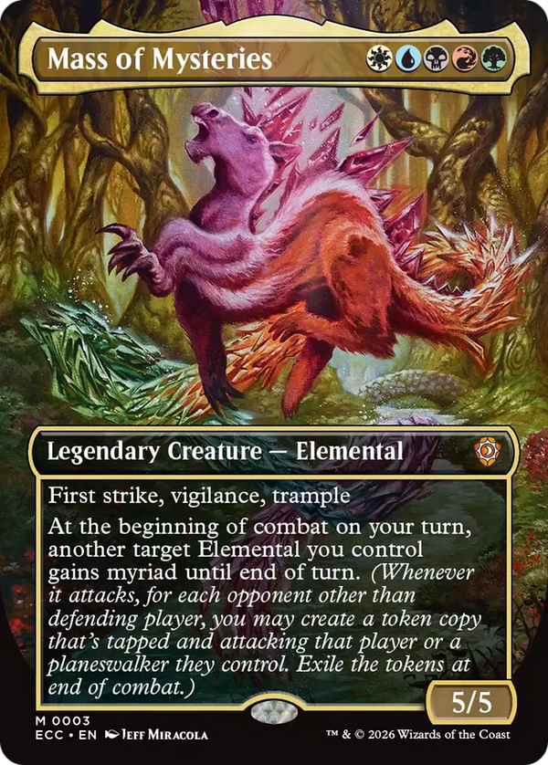 Mass of Mysteries - Borderless (ECC)
