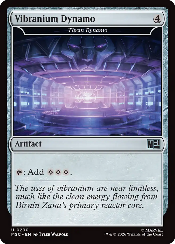 Vibranium Dynamo // Thran Dynamo (MSC) (Pre-Order)
