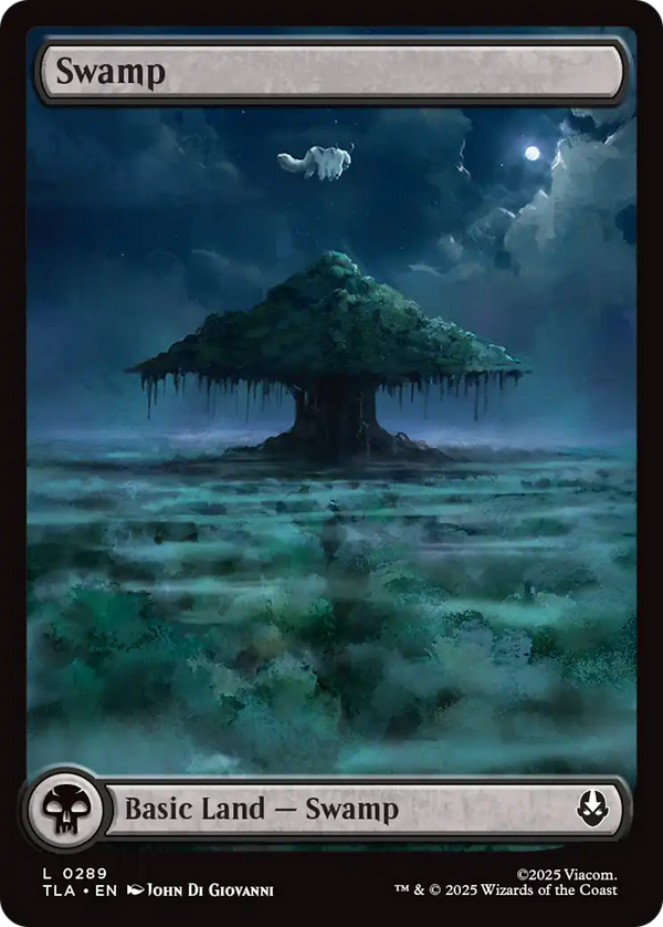 Swamp - Appa Full Art (289) (TLA)