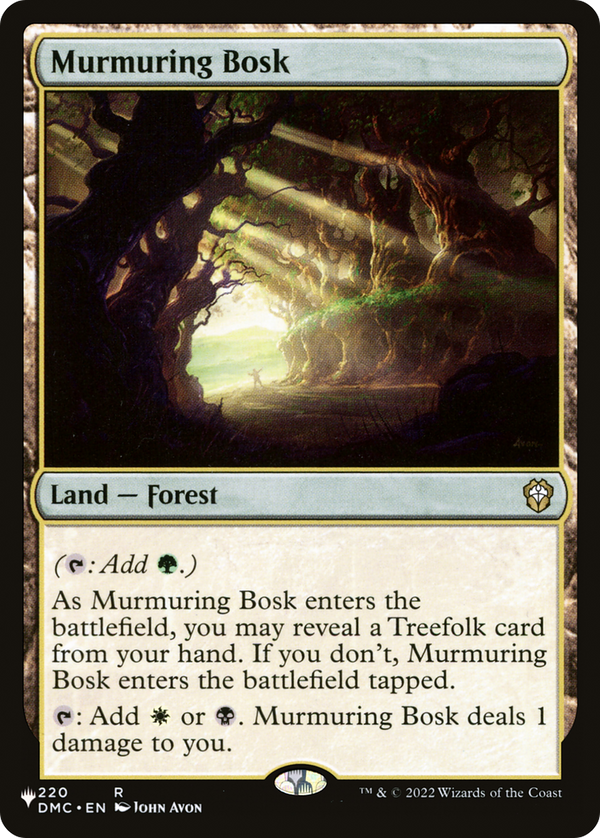 Murmuring Bosk - DMC Reprint (PLST)