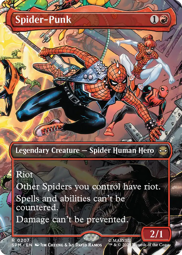 Spider-Punk - Borderless Scene (207) (SPM)