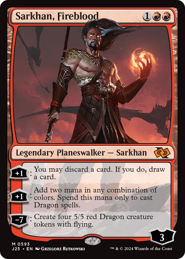 Sarkhan, Fireblood (J25)