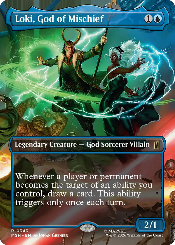 Loki, God of Mischief - Borderless Scene (MSH) (Pre-Order)