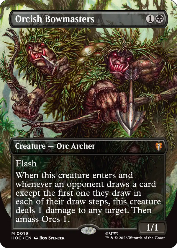 Orcish Bowmasters - Borderless (HOC)